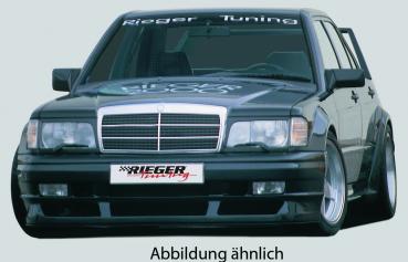 RIEGER Spoilerstoßstange (für Fzg. mit Seriengrill) passend für Mercedes 190 W201 (ohne Aussparung für NSW)