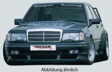 RIEGER front bumper (for SEC-grill) fit for Mercedes 190 W201 (with recess for fog lights)