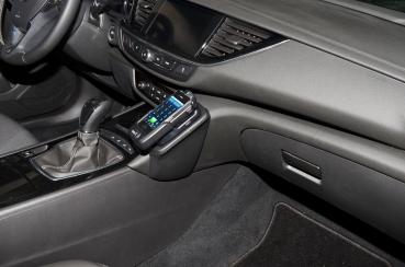 KUDA Telefonkonsole passend für ​Opel Insignia B ab Bj. 2017 - unten Kunstleder schwarz