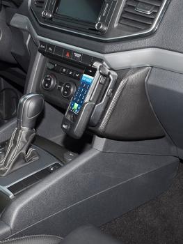 KUDA Telefonkonsole passend für VW Amarok ab Bj. 2016 Kunstleder schwarz