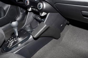 KUDA Telefonkonsole passend für Kia Picanto ab Bj. 2017 (JA) Leder schwarz