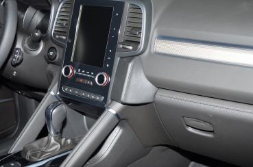 KUDA Telefonkonsole passend für Renault Koleos ab Bj. 06/2017 Leder schwarz
