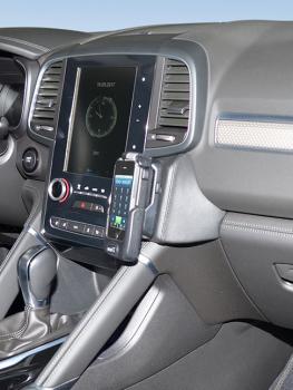 KUDA Telefonkonsole passend für Renault Koleos ab Bj. 06/2017 Kunstleder schwarz