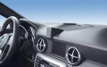KUDA Navi Halterung passend für Mercedes SLK ab 03/2011 Leder schwarz