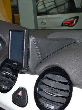 KUDA Navikonsole passend für ​Opel Adam ab 2013 Kunstleder schwarz