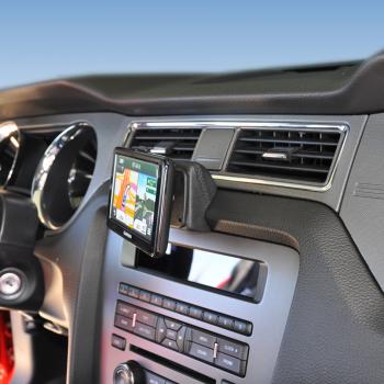 Preview: KUDA Telefonkonsole passend für Ford Mustang 2010 + USA Leder schwarz