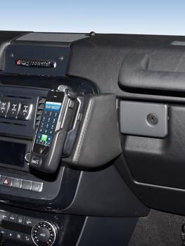 KUDA Telefonkonsole passend für Mercedes G-Reihe / G463 ab Bj. 06/2012 Leder schwarz