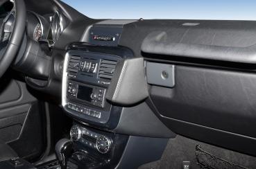 KUDA Telefonkonsole passend für Mercedes G-Reihe / G463 ab Bj. 06/2012 Leder schwarz