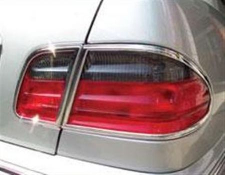 Chrome Rear Lamp Rim (4 pcs) fit for Mercedes W208 CLK