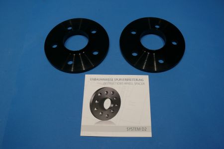 PowerTech Wheel Spacers 20mm LK 5/112 System D Aluminium