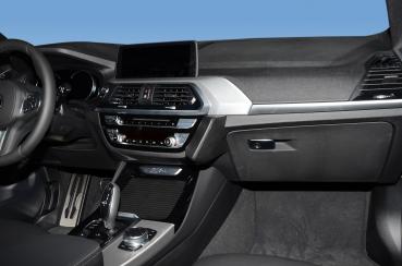 KUDA Phone console fit for BMW X3 G01 ab 11/2017 / X4 G02 ab 04/18 real leather black
