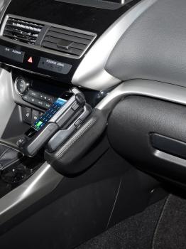 KUDA Telefonkonsole passend für Mitsubishi Eclipse Cross ab 10/2017 Leder schwarz