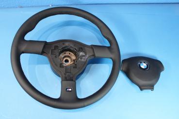 Sportlenkrad M-Technik Leder Typ 2 D=385mm für BMW E34/E32 alle