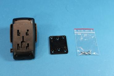 Preview: KUDA Fix2Car universal holder for device widths of 50-95mm with 4-claw mounting system (flat)