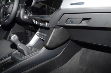 KUDA Telefonkonsole passend für Audi Q3 (Typ F3) ab Bj. 2018 Leder schwarz