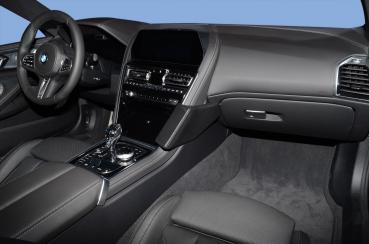 KUDA Telefonkonsole passend für BMW 8er ab Bj. 11/2018 Leder schwarz