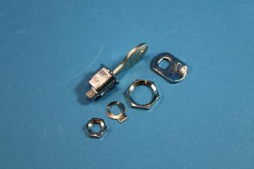 ALPINA Lock with key (3613119R) with nuts/locking plate/strike plate straight