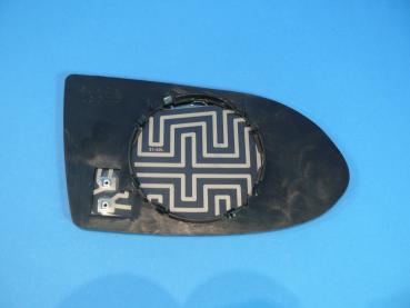 Mirror glass heated left side fit for OPEL ZAFIRA A Großraumlimousine (T98) 04.99 - 11.02