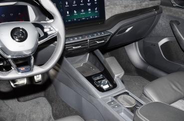 KUDA Telefonkonsole passend für Skoda Octavia IV ab 2020 Leder schwarz
