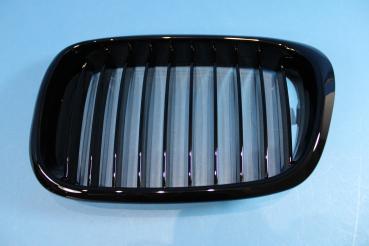 Shadowline Kidneys shiny black fit for BMW 5er E39