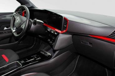 Preview: KUDA Telefonkonsole passend für ​Opel Mokka / Mokka-e ab 2020 Kunstleder schwarz