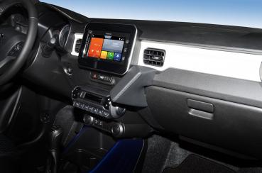 KUDA Phone console fit for Suzuki Ignis from 2020 Mobilia / artificial leather black