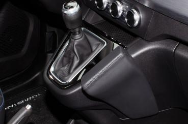 KUDA Telefonkonsole passend für Renault Kangoo ab 2021 / Nissan Townstar Leder schwarz