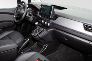 KUDA Telefonkonsole passend für Renault Kangoo ab 2021 / Nissan Townstar Kunstleder schwarz