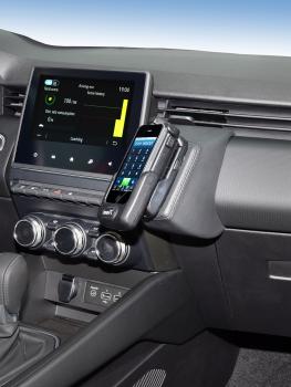 KUDA Telefonkonsole passend für ​Renault Clio ab 2019 Kunstleder schwarz