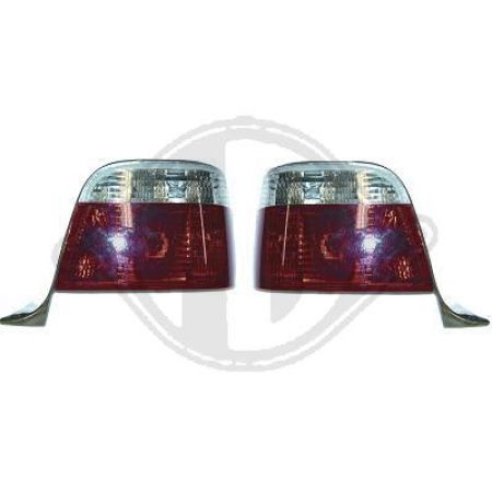 Taillights clear red/white fit for BMW 3er E36 Touring