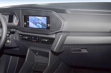 KUDA Telefonkonsole passend für VW Caddy ab 2020 Kunstleder schwarz