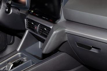 KUDA Telefonkonsole passend für Seat Leon IV (Typ KL) / Cupra Formentor Kunstleder schwarz