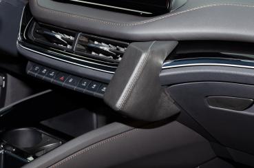 KUDA Telefonkonsole passend für Skoda Enyaq iV ab 2022 Leder schwarz