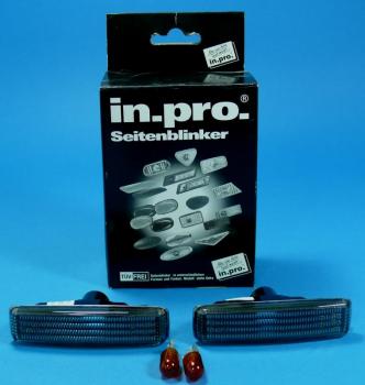 in.pro Seitenblinker schwarz passend für BMW 5er E39 Limousine/Touring