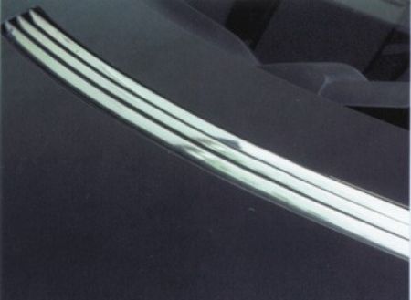 Chrom Haubengitterleisten für Lufteinlass 3tlg. Mercedes W140