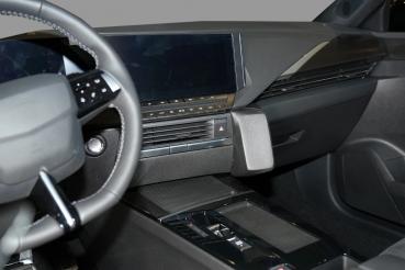 Preview: KUDA Telefonkonsole passend für Opel Astra L ab 2022 Kunstleder schwarz