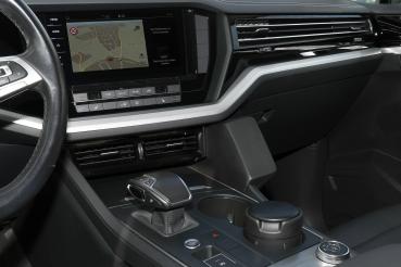 Preview: KUDA Telefonkonsole passend für VW Touareg III ab 07/2018 (Typ CR) Kunstleder schwarz