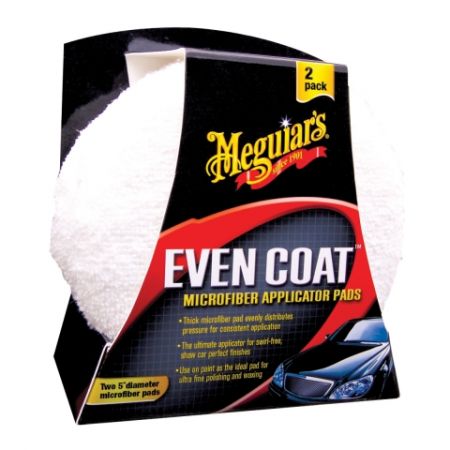 MEGUIARS Lackpflege Even Coat Microfibre Applicator Pads (2er Pack)