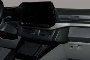 Preview: KUDA Telefonkonsole passend für Ford Transit Custom ab 2023 Leder schwarz