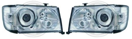 Scheinwerfer mit Blinker klar/chrom passend für Mercedes W124 1985 - 1993