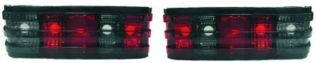 Taillights red/black clear fit for Mercedes W201