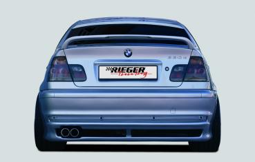 RIEGER Heckschürzenansatz passend für BMW 3er E46 Limousine