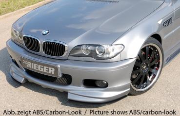 RIEGER Spoilerschwert für Spoilerlippe 50118 passend für BMW 3er E46 Limousine / Touring / Coupé / Cabrio