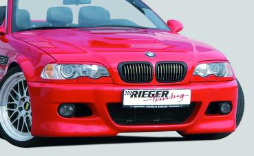RIEGER Spoilerstoßstange (V1) passend für BMW 3er E46 Coupé / Cabrio