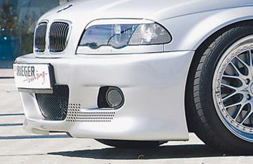 RIEGER Spoilerstoßstange (V1) passend für BMW 3er E46 Coupé / Cabrio