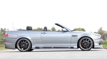 RIEGER Side skirt 185mm RIGHT fit for BMW 3er E46 Sedan / Compact / Coupe / Convertible