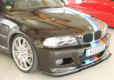 RIEGER front spoiler lip fit for BMW E46 M3 (NOT CSL)