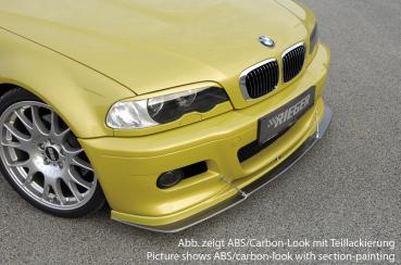 RIEGER front spoiler lip fit for BMW E46 M3 (NOT CSL)