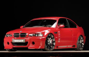 RIEGER Spoiler Bumper CS-Look fit for BMW 3er E46 M3 Coupe / Convertible