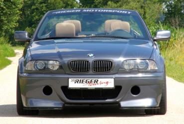 RIEGER Spoiler Bumper CS-Look fit for BMW 3er E46 Coupe / Convertible